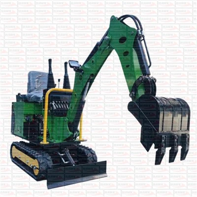 Máy xúc bánh xích nhỏ mini cho sân vườn