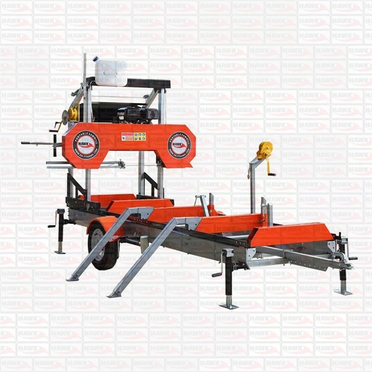 31 Inch Gasoline Engine Portable Band Sawmill
