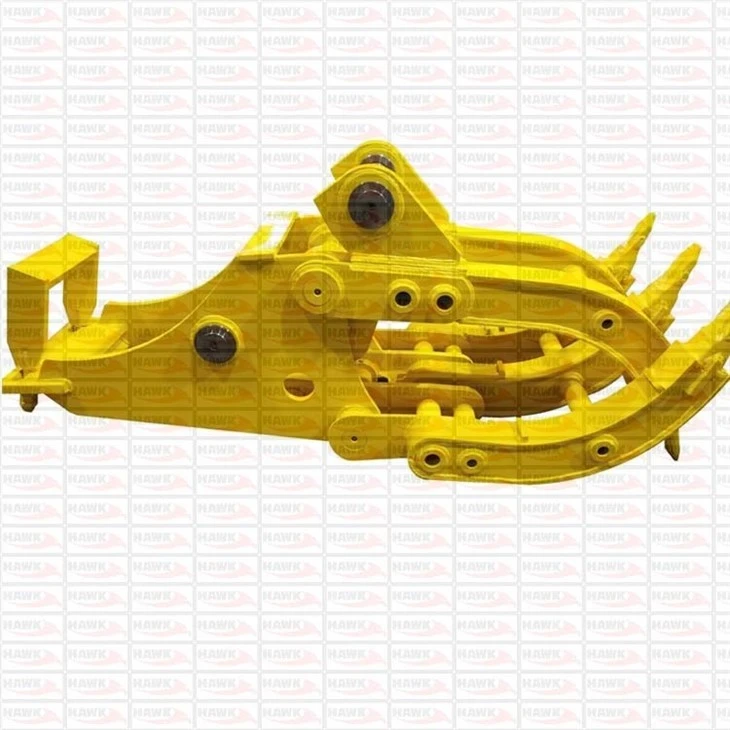 Cylinder Hydraulic Mechanical Wood Grapple