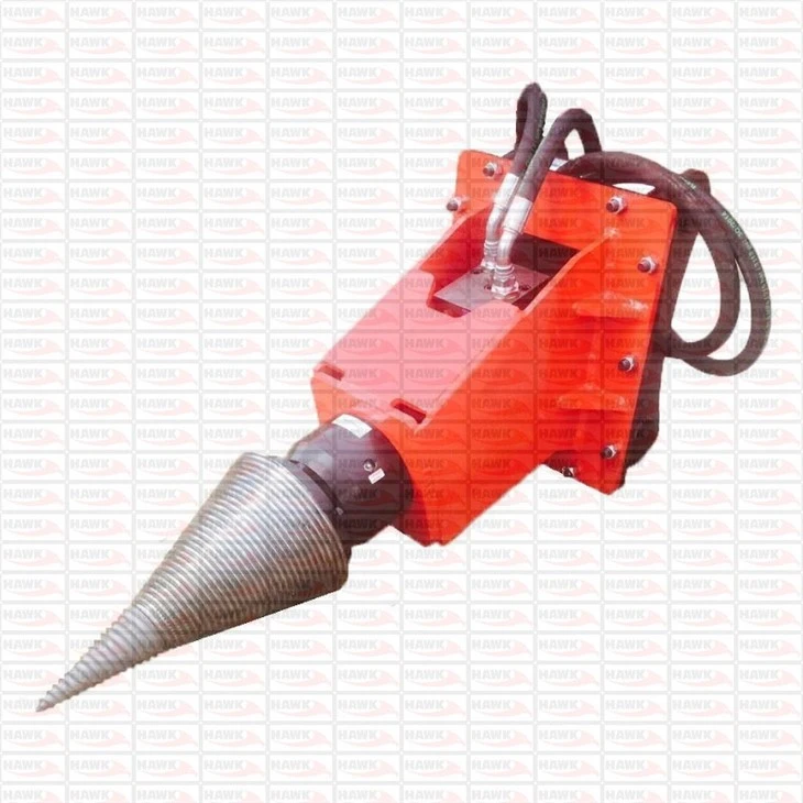 Factory Hydraulic Cone Screw Wood Splitter