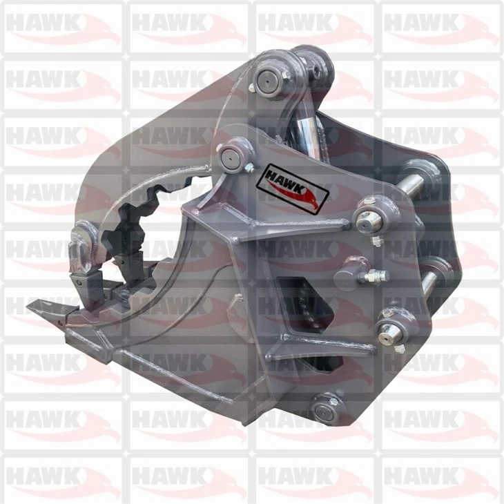 Hawk03 Excavator Attachments Hydraulic Grab Bucket