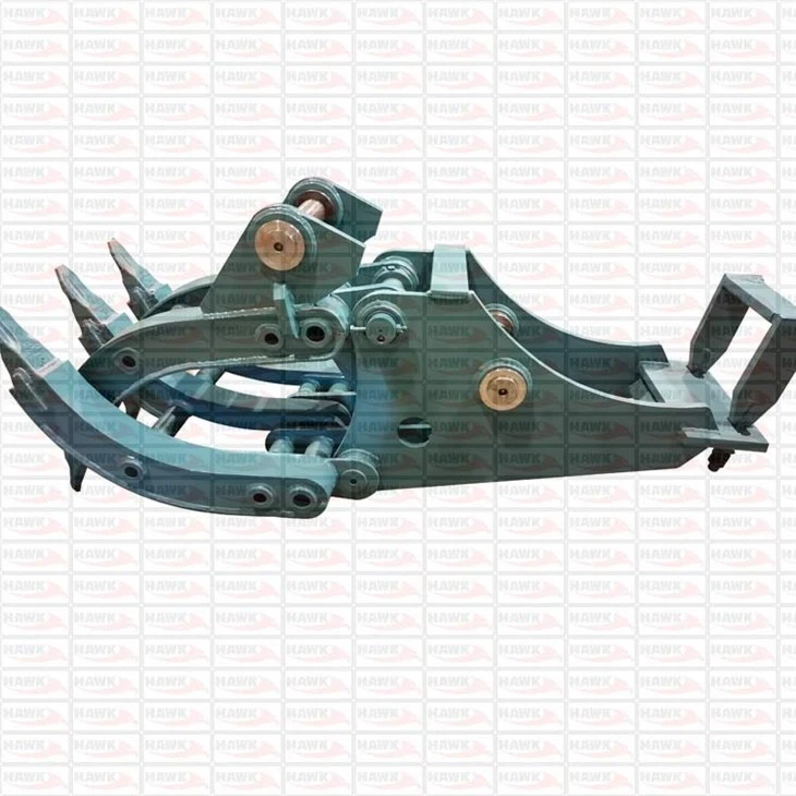 Mechanical Wood Grapple For 5 Ton Excavator