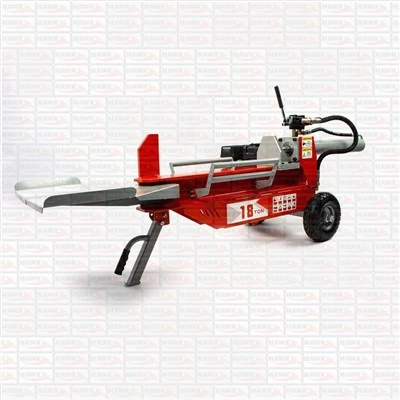 Máy tách gỗ thủy lực ngang 18 tấn